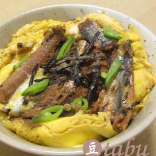 時短簡単！さんま蒲焼丼